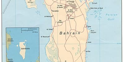 Karta på exhibition road Bahrain